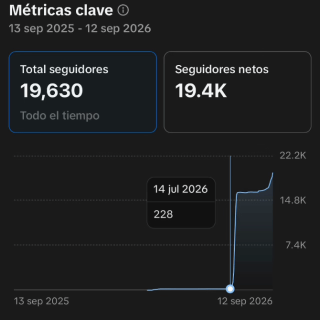 Resultado monetizado en TikTok